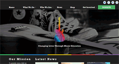 Desktop Screenshot of musicalyouthfoundation.org
